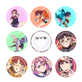 Anime Badge Brooch